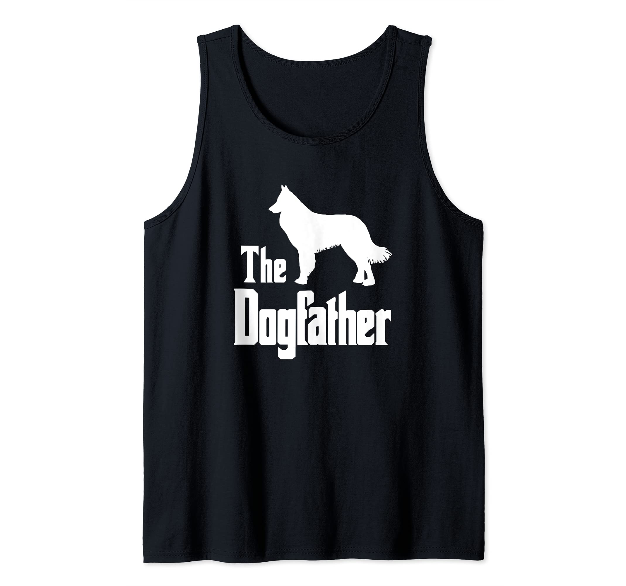 The Dogfather - funny dog gift, funny Belgian Tervuren Tank Top