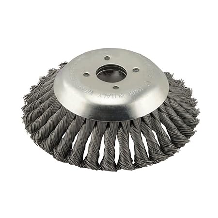 Profi-Unkraut - Topfbürste Qualitätsprodukt Made in Germany 200mm/20mm Aufnahme für Motorsensen Stihl