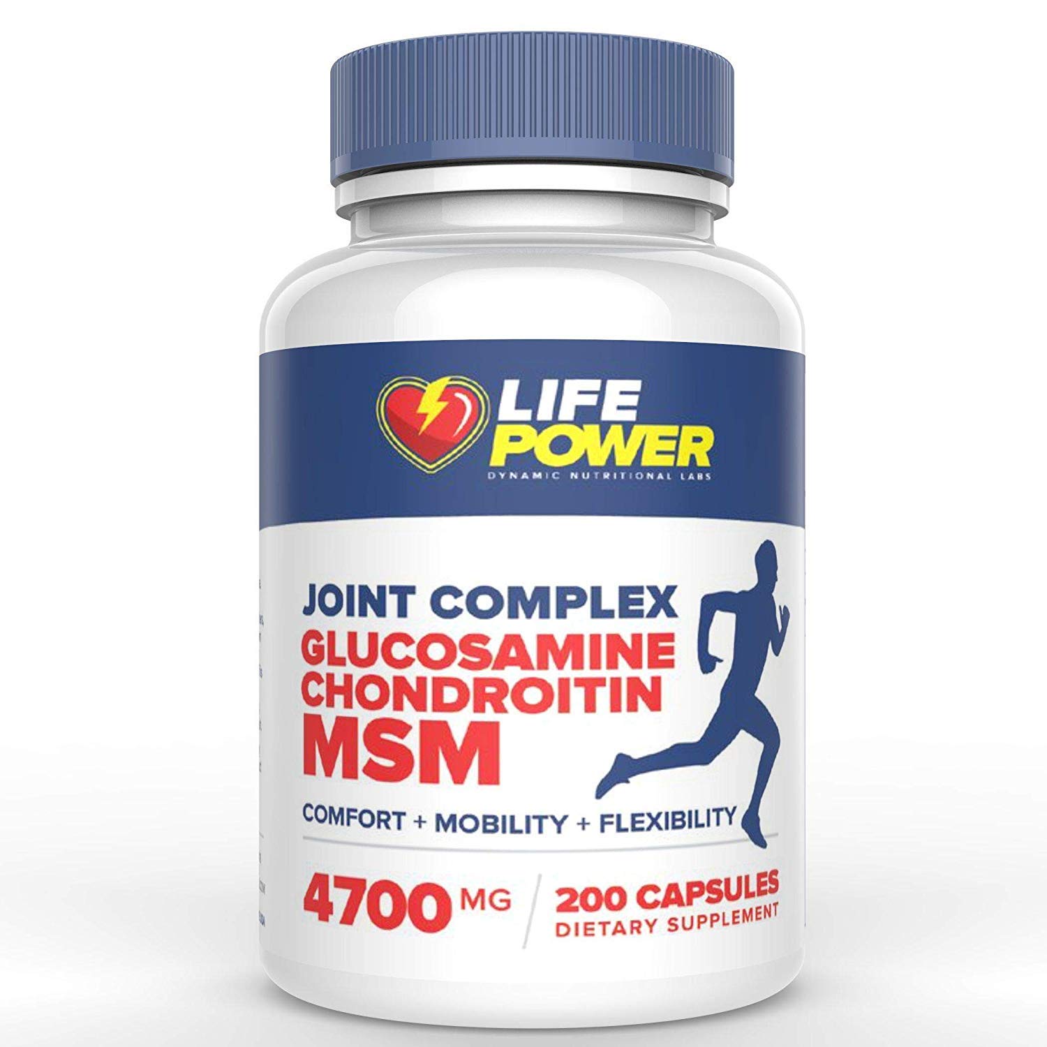 LifePower LabsGlucosamine/Chrondrotin/MSM Joint Pain & Rheumatoid Arthritis Complex Formula