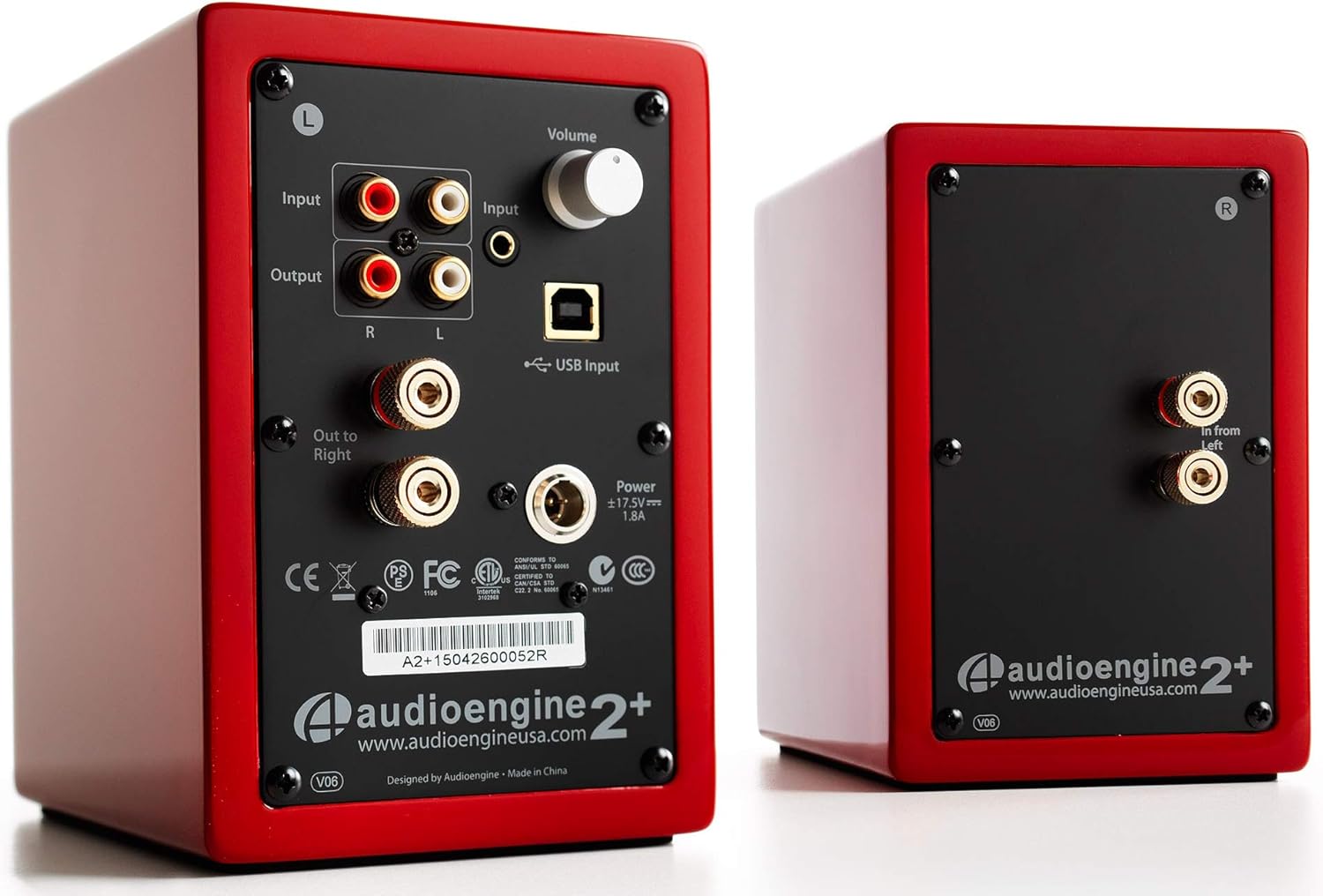 audioengine a2  premium powered desktop speakers