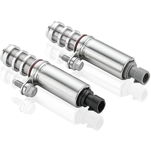 ZXMT Set Of 2 Intake & Exhaust Camshaft Position Actuator Solenoid Valves For GM Vehicles