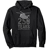 United States Marine Corps 250 Years Chopper Pullover Hoodie