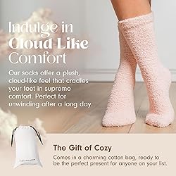 Unboxme Fuzzy Cloud Socks | One Size Fits Most