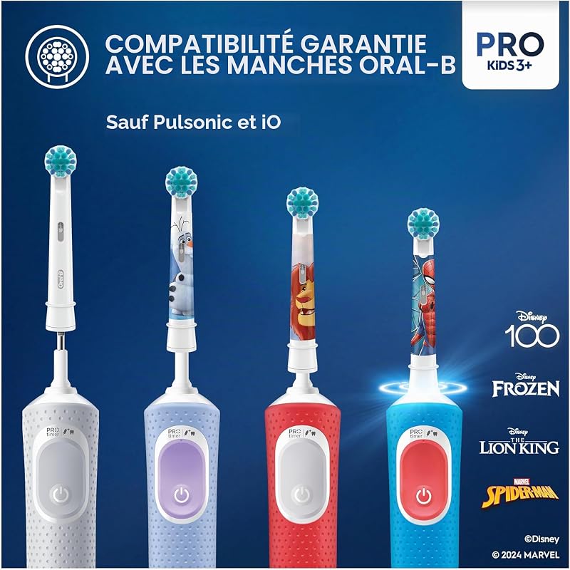 Brossettes de Rechange Pro Kids, Roi Lion, Multicolores, pack de 8