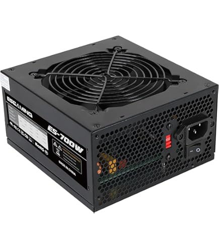 Amazon.com: ESGAMING 650W Non Modular Power Supply with Low-Noise