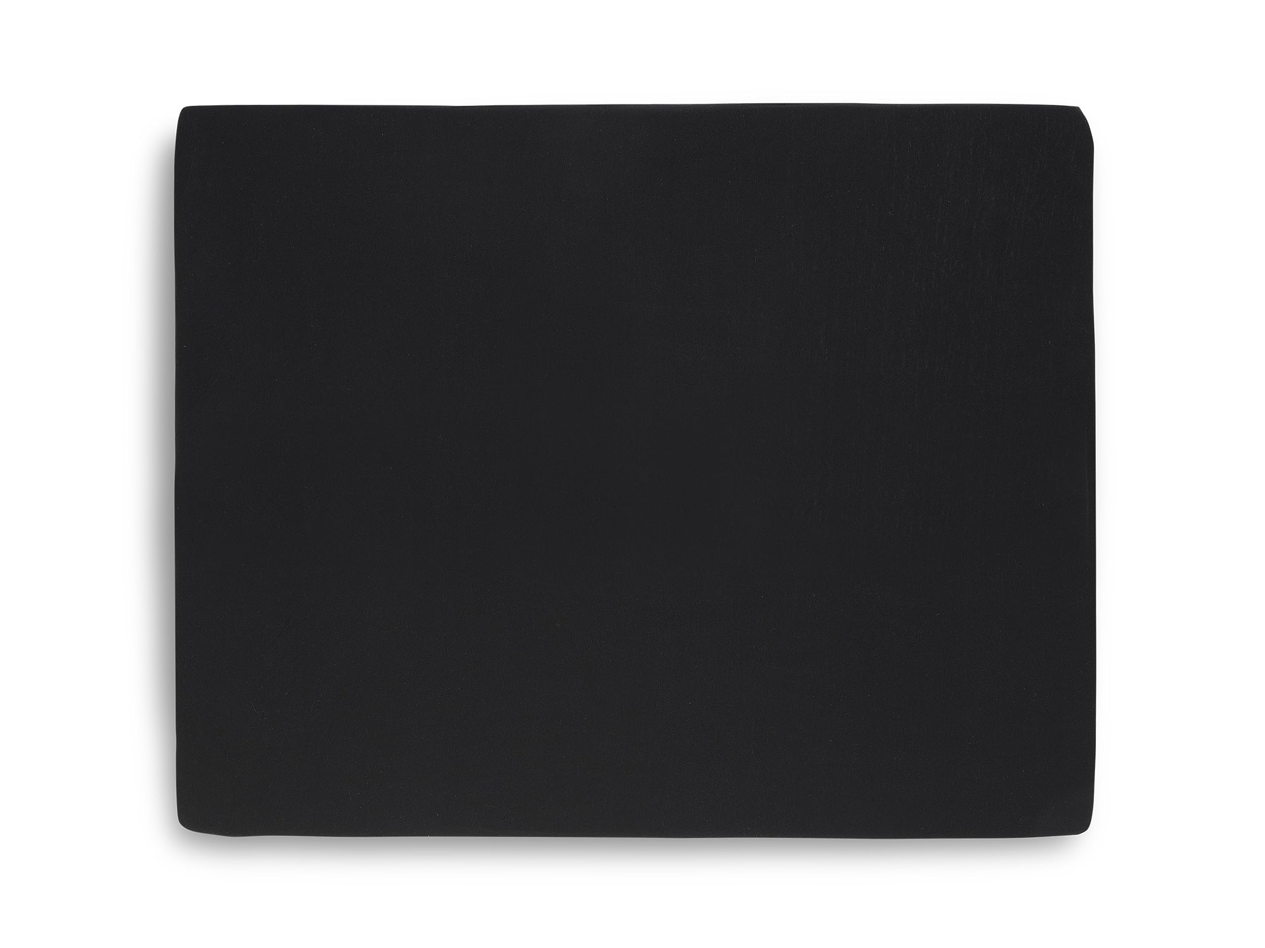 Jollein Jersey Fitted Sheet 75 x 95 cm Black