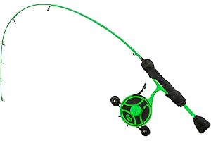 13 FISHING - Radioactive Pickle - Inline Ice Fishing Combos