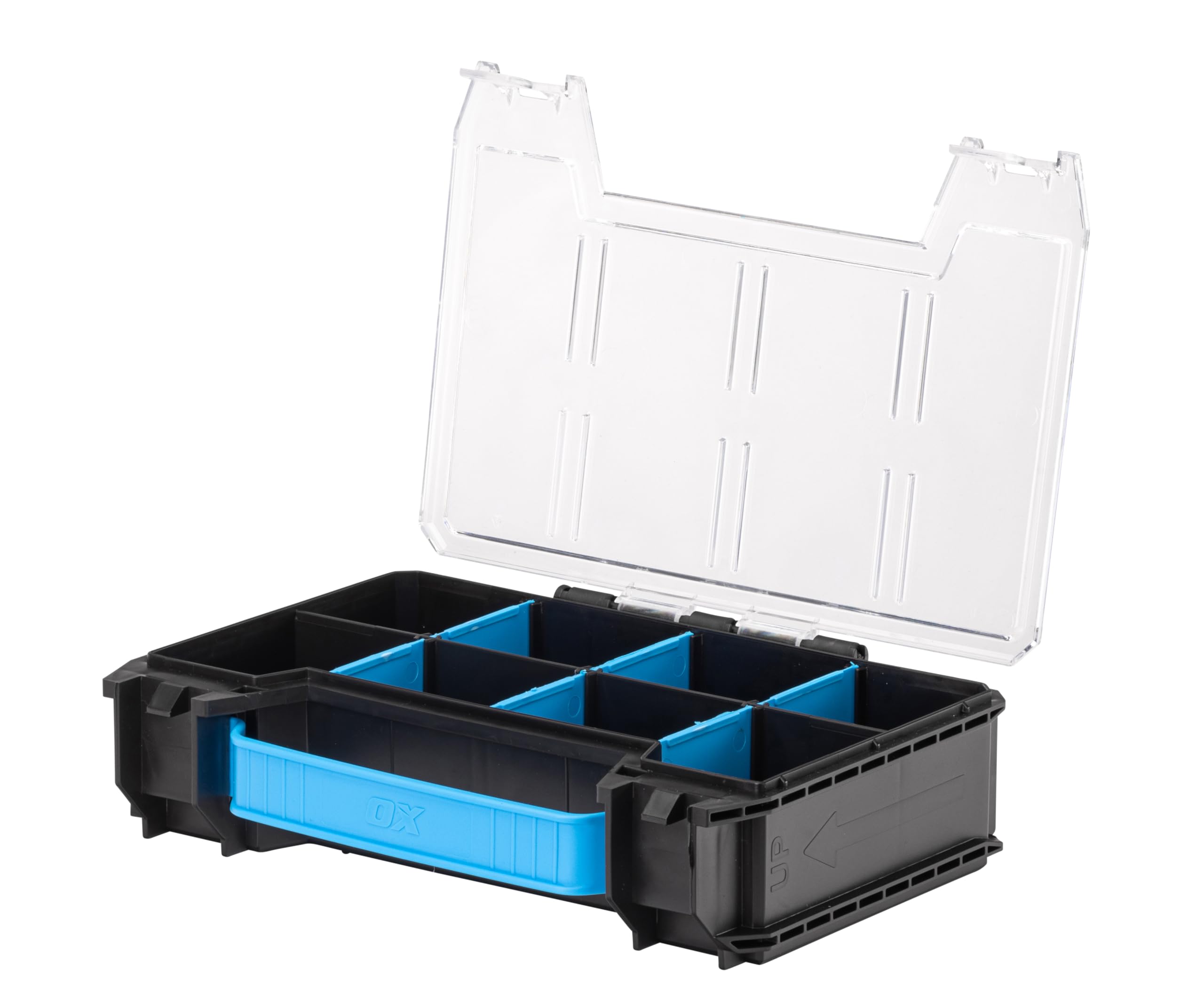 OX Tools TOOLTREK Pro Mini Organiser for Storing Small Parts and Tool Accessories