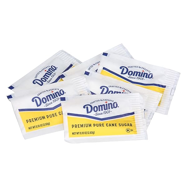 DOMINO SUGAR PACKETS, 0.1 OUNCE (PACK OF 2000)