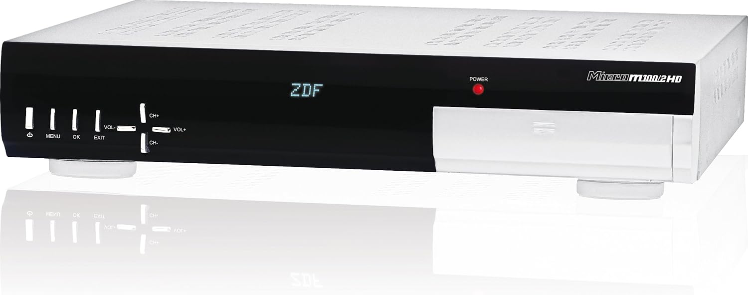 Micro M100/2HD digitaler HDTV SatellitenReceiver integrierte 1TB