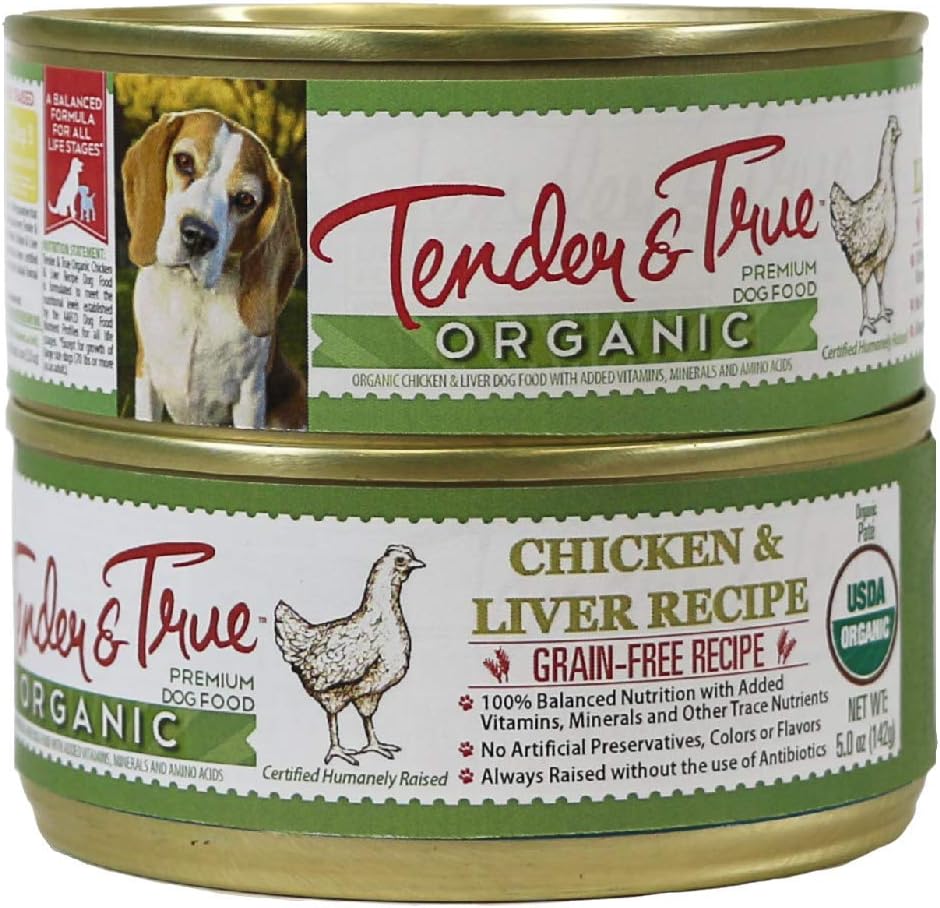 tender and true canned dog food