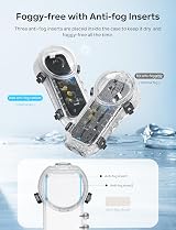 Tuvzylory Invisible Dive Case for Insta360 X4 50m Waterproof Quick Release view 6