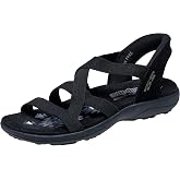 Skechers Women's Reggae Slim - Stretch Flex Hands Free Slip-ins | Hands Free Slip-Ins, Memory Foam, Machine Washable, Vegan, Stretch Fit, Hands Free
