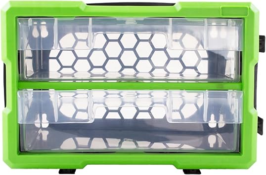Dihl Tb Lok 2 Compartment Interlocking Drawer Parts Storage