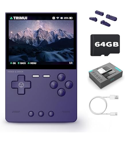 Amazon.com: Trimui Brick Portable Retro Game Console 3.2
