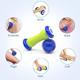 Beenax Foot Massage Roller & Spiky Ball Set for Plantar Fasciitis Relief view 5