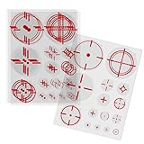 Transparent Crosshair Target Stickers for