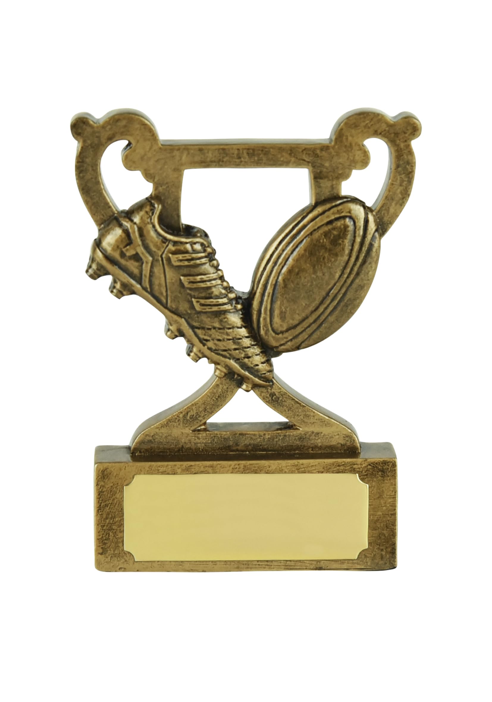 SilverTrophy: Rugby Mini Cup Gold Trophy - Champion, Winner, Player of the Match, Team Competition, Rugby Union, Final, Officials, Winner, Female & Male, Nations, Sevens, School.