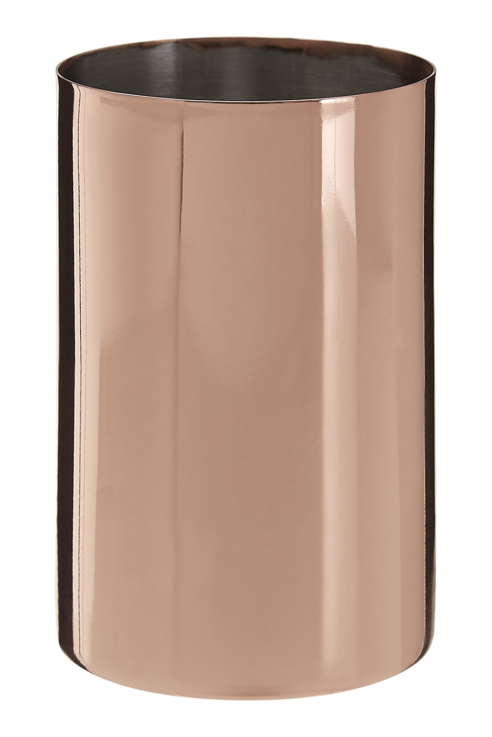 Premier Housewares Clara Tumbler, Stainless Steel, Stainless-Steel, Rose Gold, 6 x 6 x 10 cm