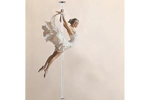 LUPIT POLE LUPIT Classic G2 Quick Lock - Portable Dance Pole for Home - Spinning & Static Mode - Professional Pole Dancing Pole for Apartment, Club, Party, Pub - Easy Installation - No Drilling
