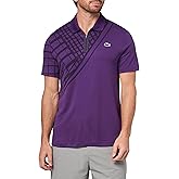 Lacoste Men's Ultra-Dry Printed Slim Fit Tennis Polo