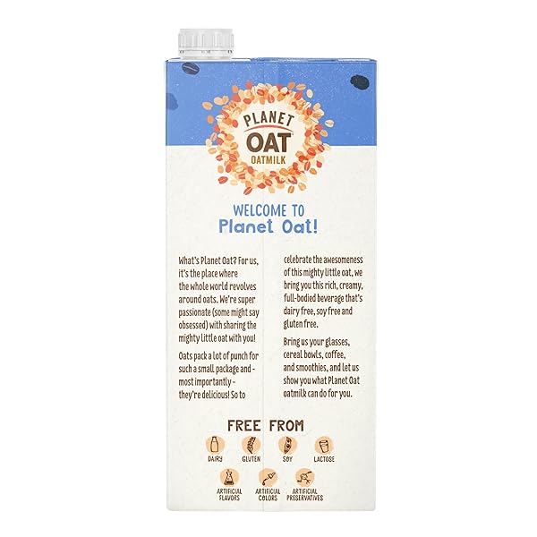 PLANET OAT VANILLA OATMILK, 32 FL OZ