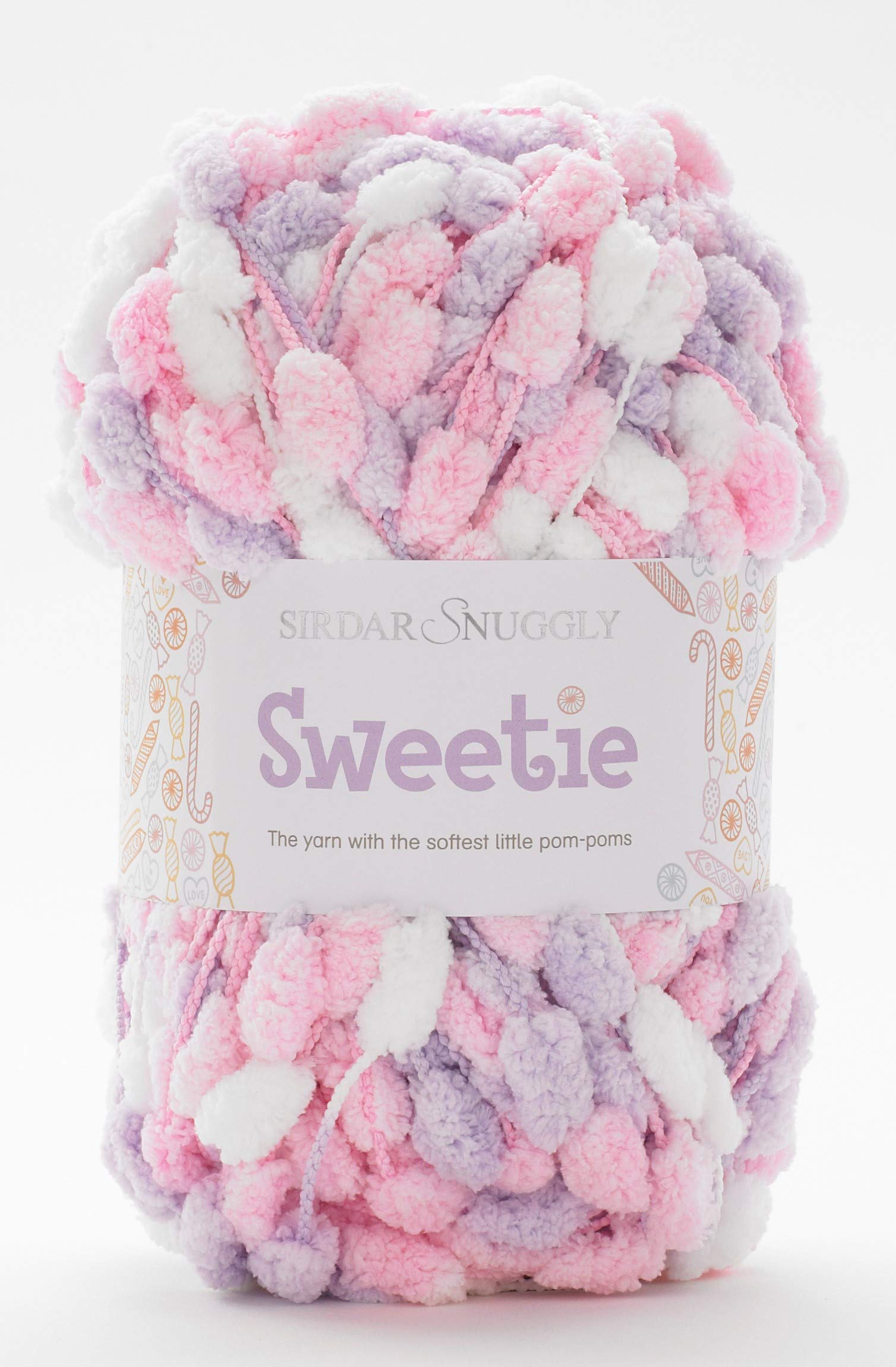 Sirdar Snuggly Sweetie, Candyfloss (411), 200g, Assorted, F010-0411