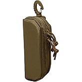 YUNCAIMAOYI Tactical Molle Glasses Case Tactical Eyeglasses Case Shockproof Sunglasses Carrying Protective Box with Clip