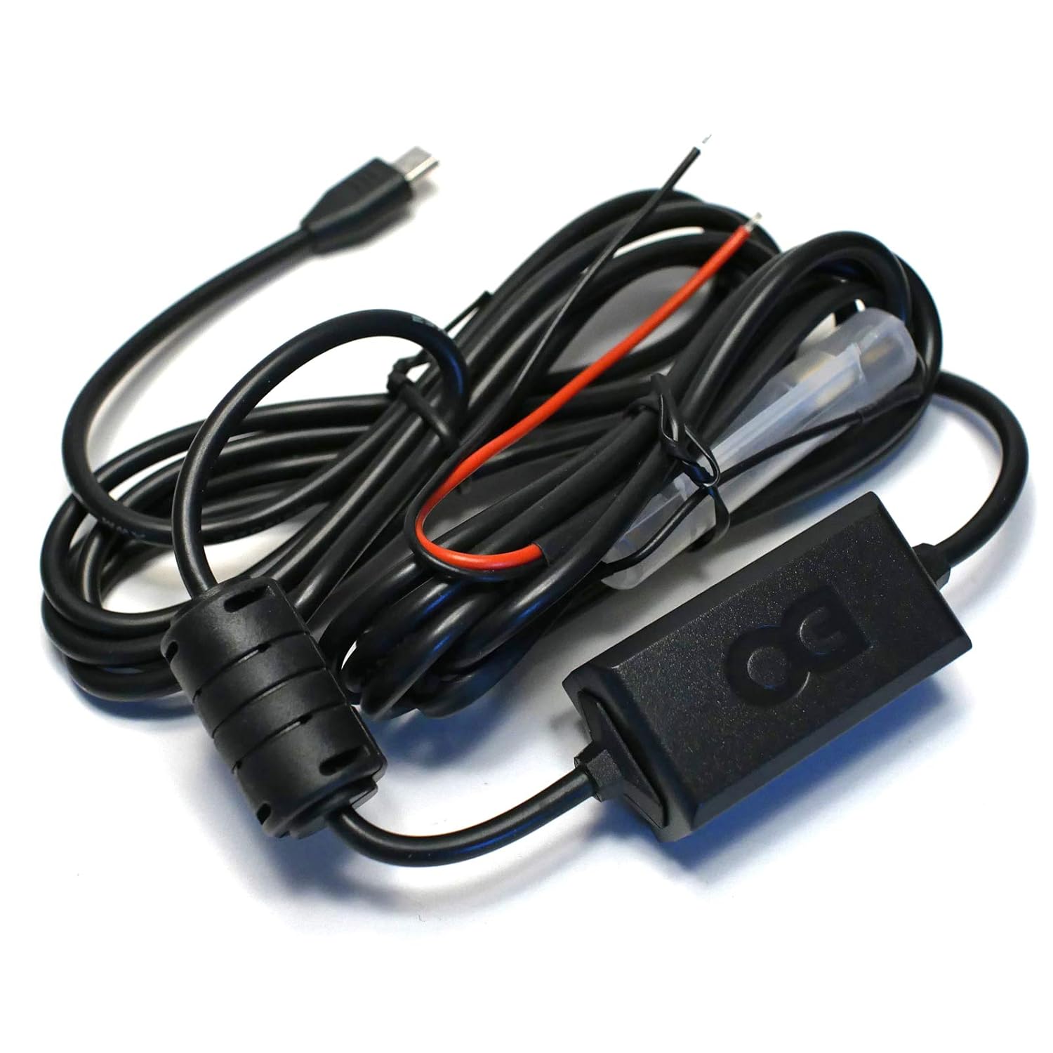 Ultra Compact Micro USB Direct Hardwire Car Charger Cable Kit for Vehicle Motorcycle Bike