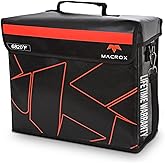 Fireproof and Waterproof Document Bag with Lock, 6200℉ Insulated, Patented Enclosed Flap Design, Heavy Duty Fire Safe Storage Box for Documents, Files & Valuables, 16"x12.6"x6.5"