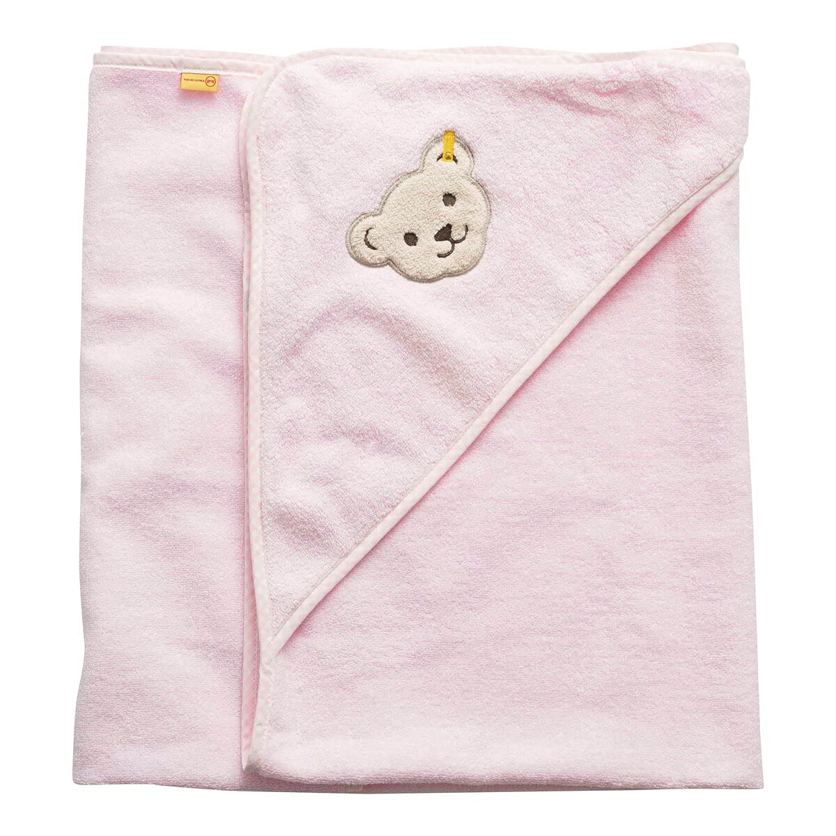 Steiff Baby Girls' Badetuch mit Kapuze Bath Towel, Ballerina, One Size