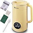IAGREEA 8 in 1 Touch Screen, 35oz Nut Milk Maker For Homemade Milkshake/Almond/Nut/Walnut/Rice Milk, Plant-Based Milk Blender, Automatic Milk Maker With Delay Start/Boil Water, Size For Home/Pantry
