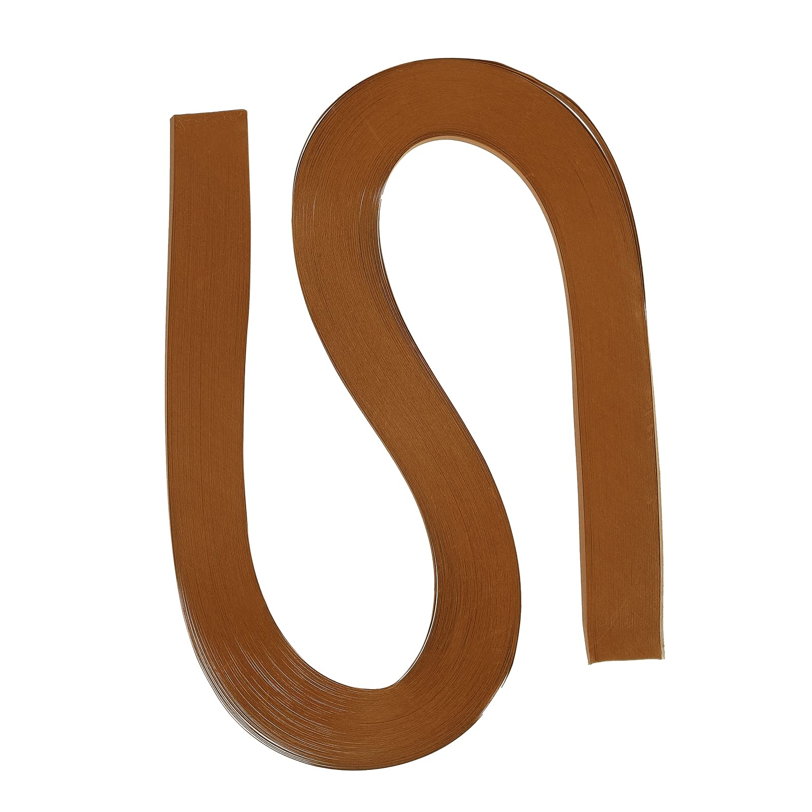 PATIKIL Quilling Strips Paper 120pcs 3/16"(5mm) 54cm Origami Paper Quilling Strip for Art DIY Hand Craft Christmas Light Brown