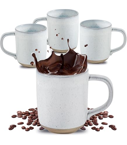 Amazon.com | Certified International Gilded Wine Mugs (Set of 4), 20 oz,  Multicolor: Coffee Cups & Mugs