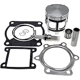 tianfeng 66mm Piston Kit compatible with Yamaha Blaster 200 YFS200 Standard Bore 1988-2006