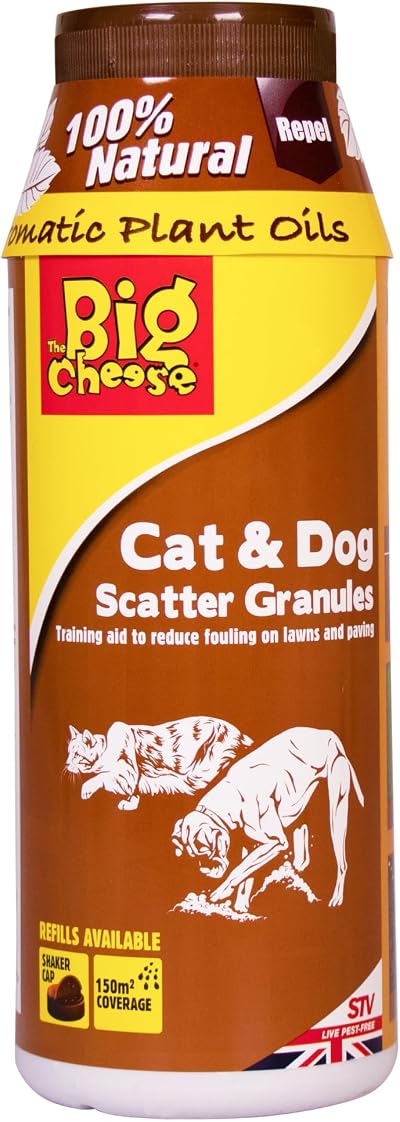 Defenders The Big Cheese Cat and Dog Scatter Granules 450 g Grey