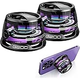 ZNCRSISTY G200 Magnetic Bluetooth Speaker - Portable Mini Bluetooth Speaker with Phone Stand, Game Mode, 7H Playtime, RGB Light, Perfect Teen Gift for Camping & Home Decor