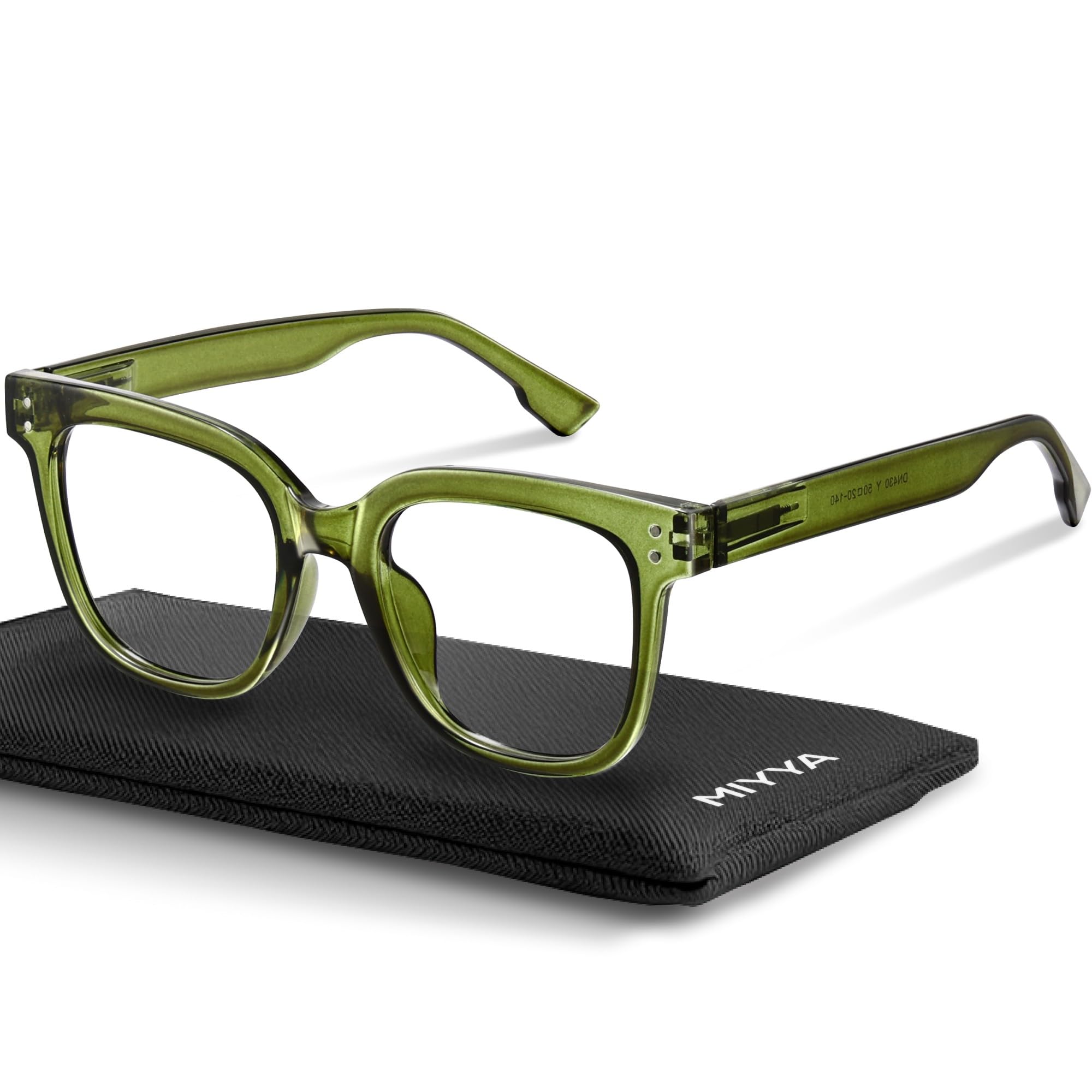 Photo 1 of miyya Oversized Blue Light Glasses For Woman, Fashion Computer Screen Glasses, Non Prescription Eyeglasses For Women