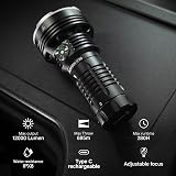 Sofirn IF30 12000LM LED Flashlight Spotlight Floodlight IPX8 Search Light view 2