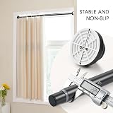 FRENESSA Shower Curtain Rod 304 Stainless Steel Extendable Tension Rod 73-138cm view 4
