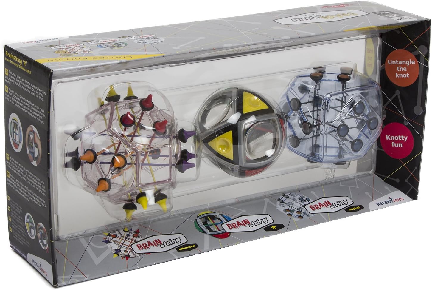 Brainstring Value Pack Puzzle (Includes the Brainstring Original, Brainstring Advanced, and Brainstring R)