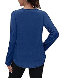 Long Sleeve Shirts Swim Rash Guard Athletic Tops Uv