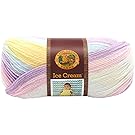 Lion Brand Yarn 100 Percent Acrylic Ice Cream Yarn, Cotton Candy