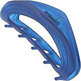 Camila Paris CP3532 French Hair Clip for Women, Blue, Girls Hair Claw Clip Jaw Fashion Durable and Styling Hair Accessories for Women, Luxury Ladies Strong Hold No Slip Grip Clamp, Made in France