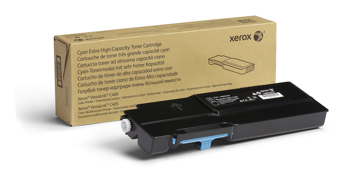 Xerox Genuine VersaLink C400 / C405 Cyan Extra High Capacity Toner Cartridge (8,000 Pages) - 106R03530