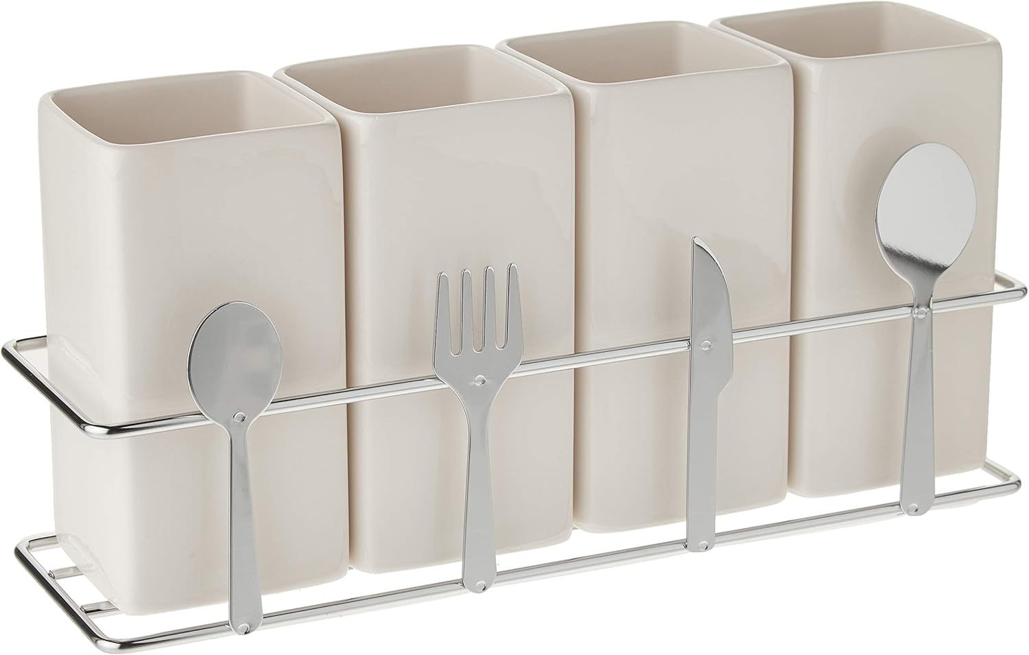 Danesco Cutlery Holder with 4 Compartments by Danesco Amazon.de Küche