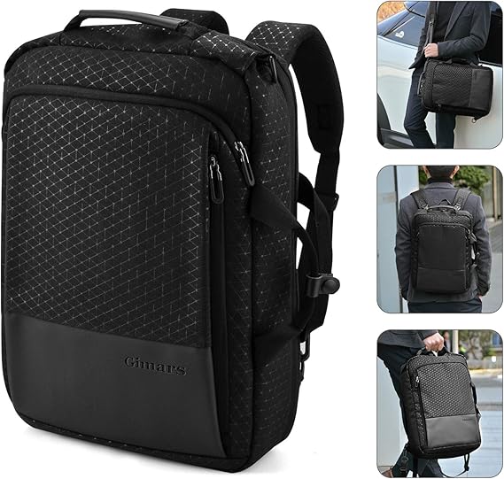 NOTAG Borsa 2 In 1 Convertibile Zaino E Tracolla – Nylon Leggero, Grande Capacità, Tasche Multiple – Viaggio E Università