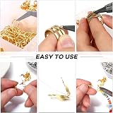 Bafiwu 462pcs Jewelry Making Kit with Lobster Clasps & Jump Rings view 3