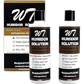 2Pcs Cigar Humidor Solution 16 oz (500 ml) - Regular Liquid Solution for Summer Months Humid Climate/Winter &amp; Dry Climate - Premium Propylene Glycol PG Solution Formula - Safe and Non-Toxic