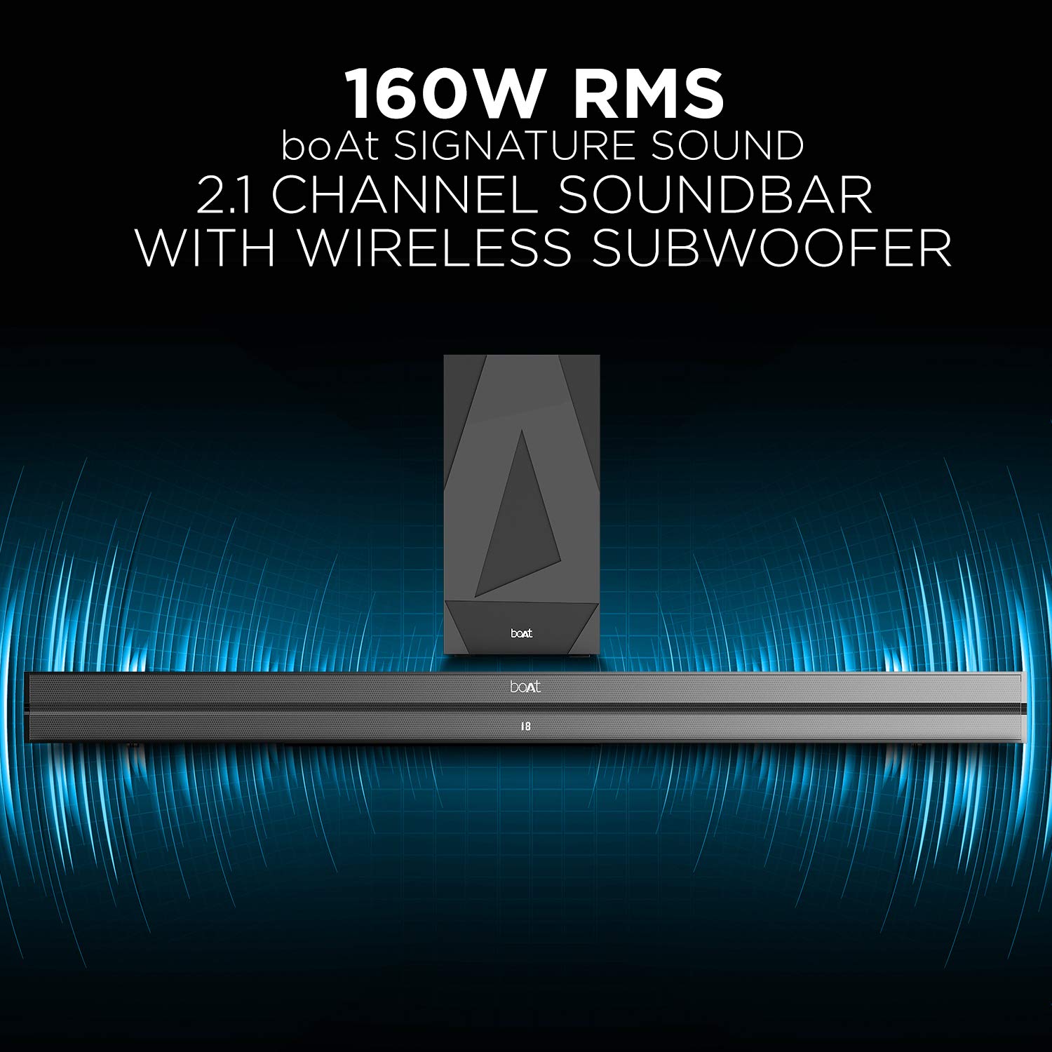boat soundbar 160w